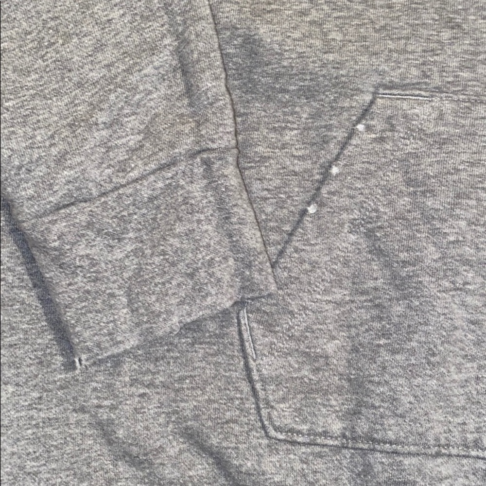 Distressed grey hoodie! - Picture 2 of 5